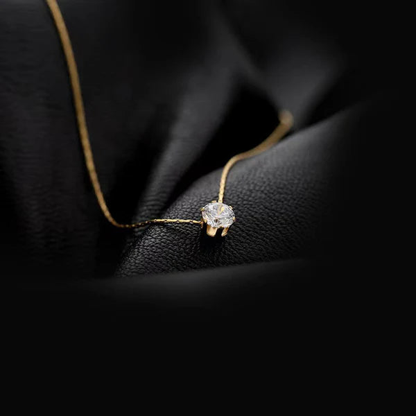 Damnstyle Necklace Anti-Tarnish Evil Eye Pendant With Pearl Center