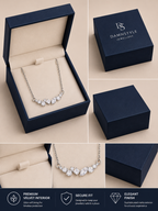Damnstyle Silver-Plated Anti-Tarnish American Diamond Pendant