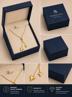 Damnstyle Necklace Anti-Tarnish Pink Heart Tennis Chain Pendant
